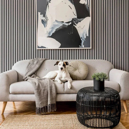 Panneau mural à lattes premium Alencourt™ - Collection Héritage